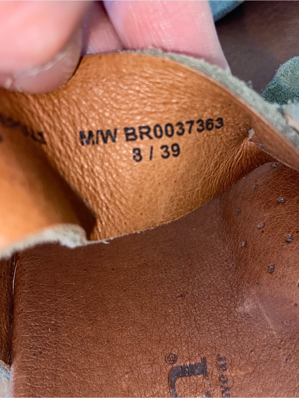 Born Sandals Womens Size 8 Leather Shoes Olive Green Boho Gorpcore Summer - Picture 9 of 11